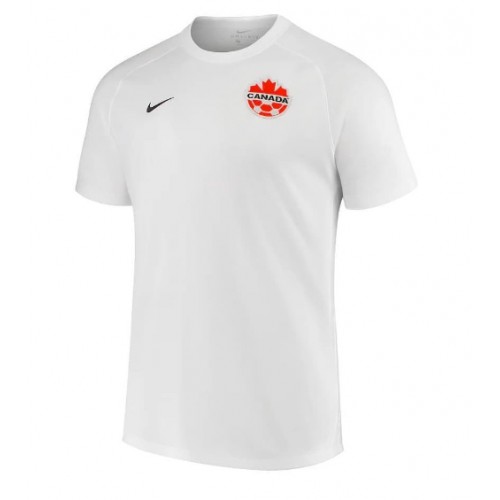 Kanada Koszulka Wyjazdowych MŚ 2022 Krótki Rękaw